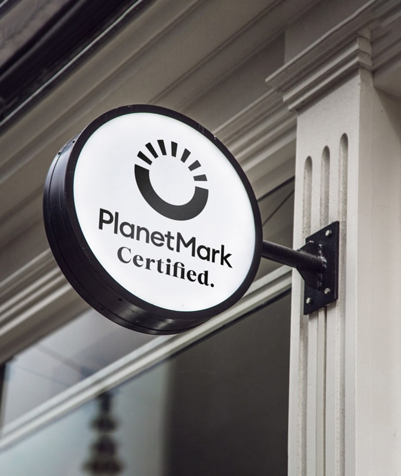 Planet Mark certified business