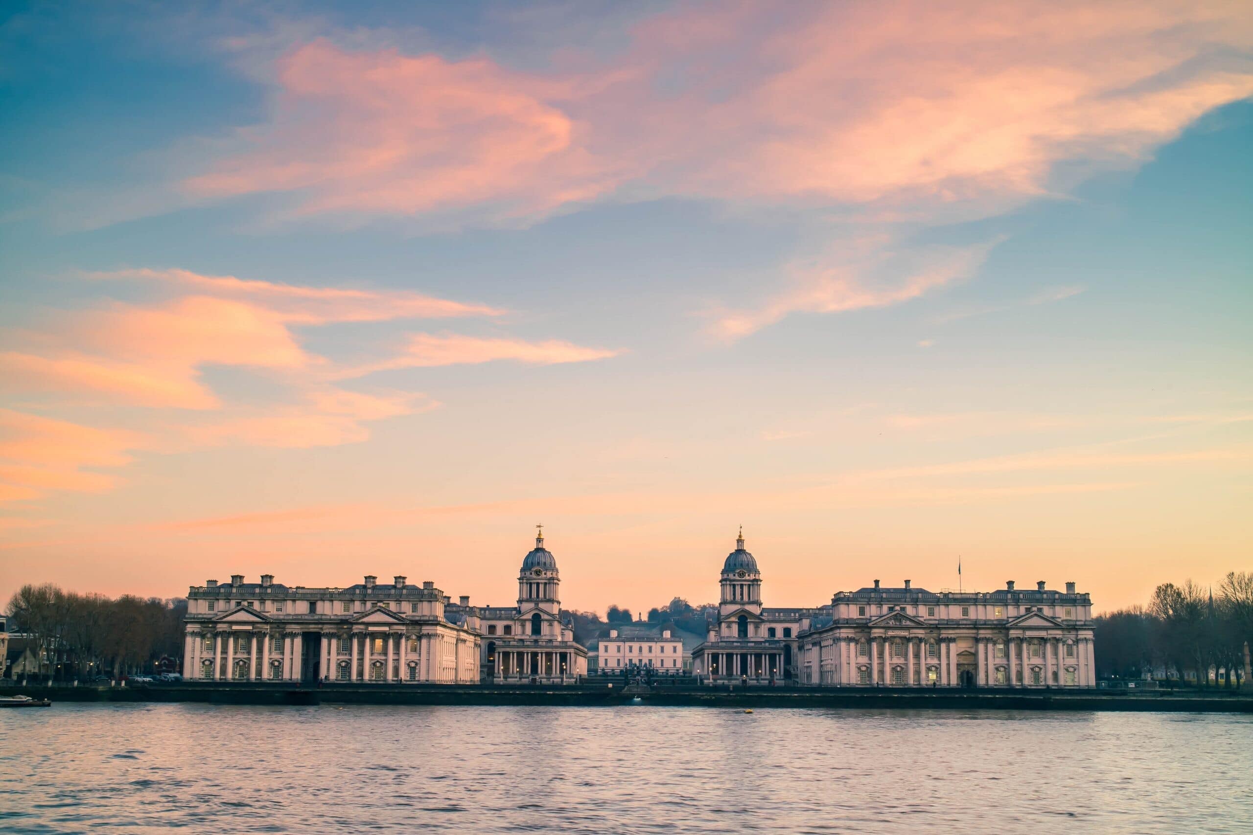 university greenwich sunset