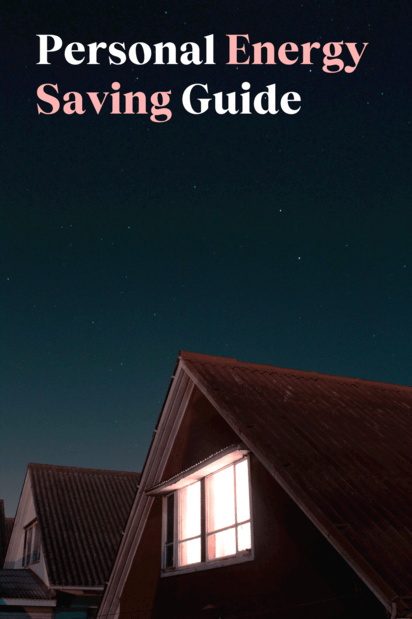 Personal Energy Saving Guide
